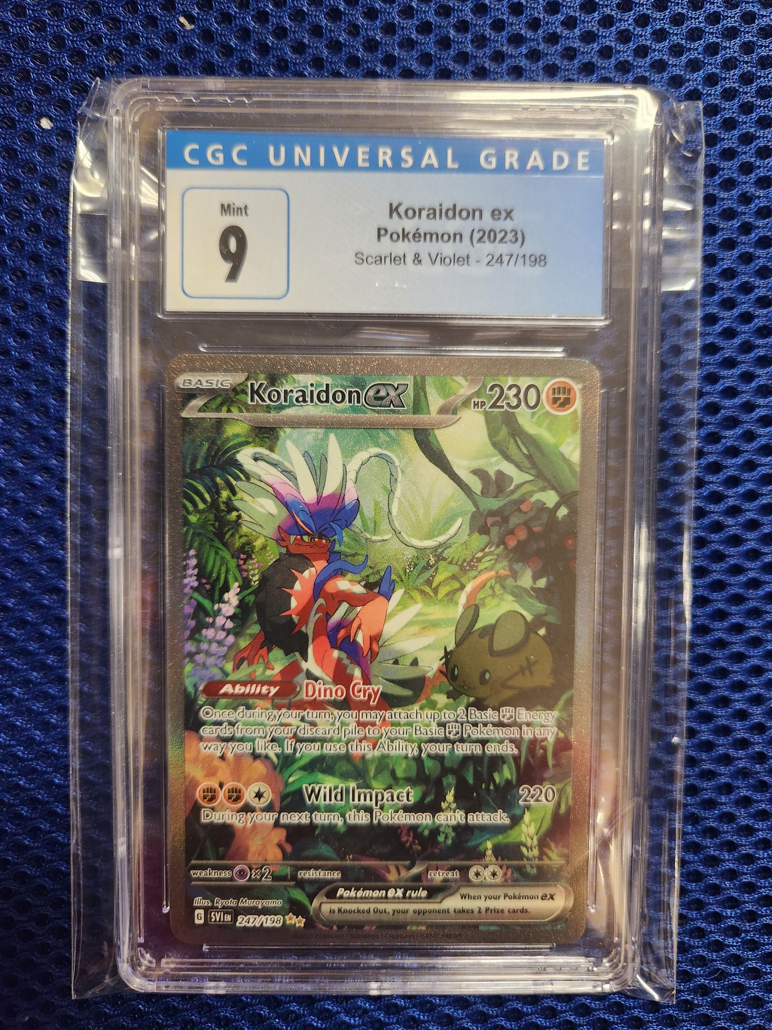 Koraidon ex - Pokemon (2023) - Scarlet & Violet - 247/198 - Special Il A & C Games Koraidon ex - Pokemon (2023) - Scarlet & Violet - 247/198 - Special Il A & C Games