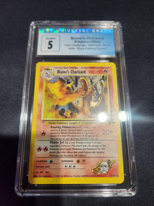 Blaine's Charizard - Pokemon (2000) - Gym Challenge - Unlimited - 2/13 A & C Games Blaine's Charizard - Pokemon (2000) - Gym Challenge - Unlimited - 2/13 A & C Games