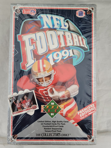 1991 Upper Deck NFL Football Box