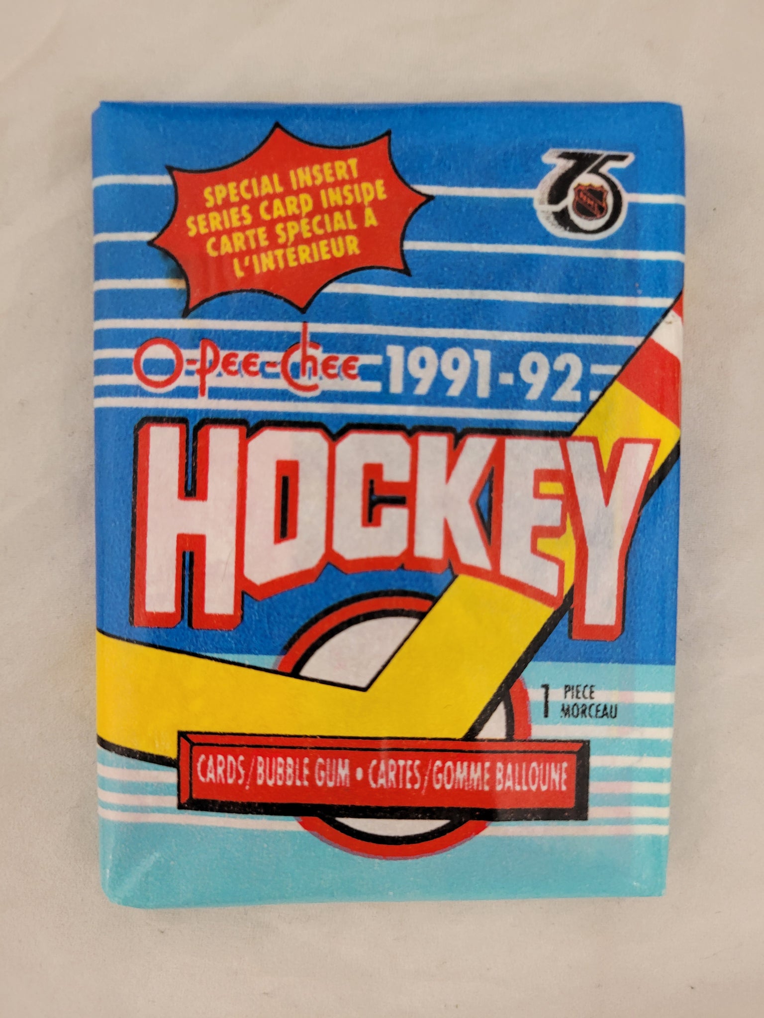 1991-92 O-Pee-Chee NHL Hockey Wax Pack