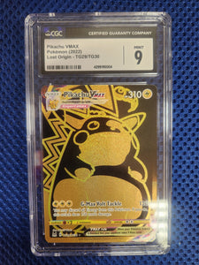 pokemon card tg29 tg30 Pikachu VMAX - Pokemon (2022) Lost Origin - TC29/TG30