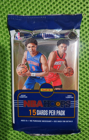 2023-24 Panini NBA Hoops Basketball Blaster Pack (Possible Wenbanyama RC) (15 Cards a Pack)