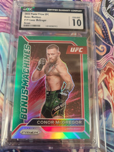 Conor McGregor - UFC Card REPACK - 1x Sports Card Single (Graded 10 GE A & C Games Conor McGregor - UFC Card REPACK - 1x Sports Card Single (Graded 10 GE A & C Games