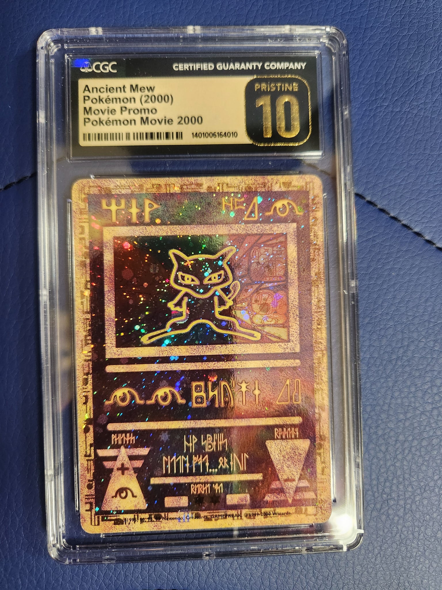 Ancient Mew Pokemon (2000) Movie Promo 2000 - CGC Graded 10 PRISTINE A & C Games Ancient Mew Pokemon (2000) Movie Promo 2000 - CGC Graded 10 PRISTINE A & C Games