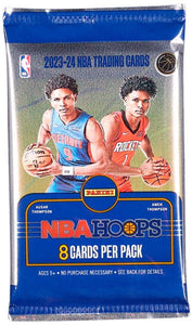 2023-24 Panini NBA Hoops Basketball Hobby Pack (8 Cards Per Pack)