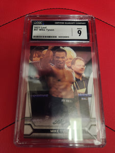 2021 Leaf Multisport Boxing #07 Mike Tyson CGC Graded 9