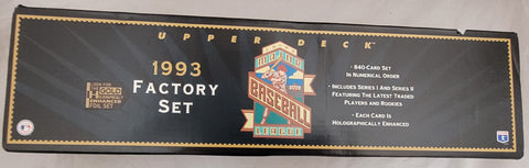 1993 Upper Deck MLB Baseball Factory Set (No Wrap, Has Circle Seal)
