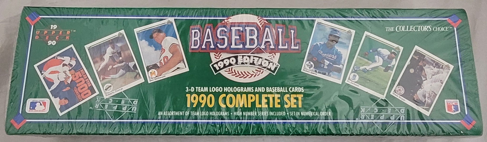 1990 Edition  Upper Deck MLB Baseball Complete Factory Set