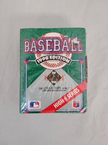 1990 Edition Upper Deck High Number Series MLB Baseball Factory Set 701 - 800