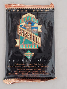 1993 Upper Deck MLB Baseball Edition Series 1 Hobby Pack (15 Cards Per Pack)