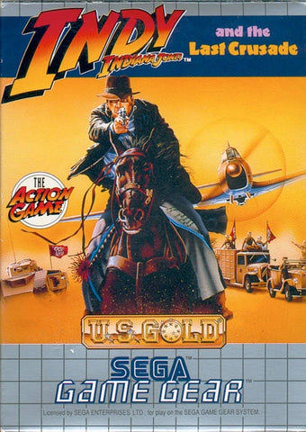 Indiana Jones and the Last Crusade (PAL, Region Free) - Game Gear