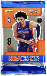 2021-22 Panini NBA Hoops Basketball Blaster Pack (8 Cards a Pack)