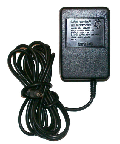 Nintendo AC Adapter Power Cable Official Used NES