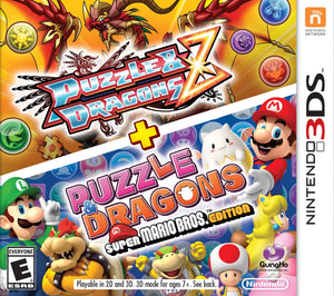 Puzzle & Dragons Z + Puzzle & Dragons Super Mario Bros. - 3DS (Pre-owned)