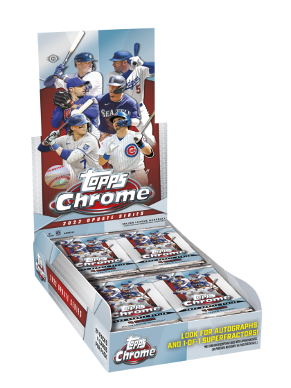 Topps Chrome Updates Baseball 2022 Hobby Box