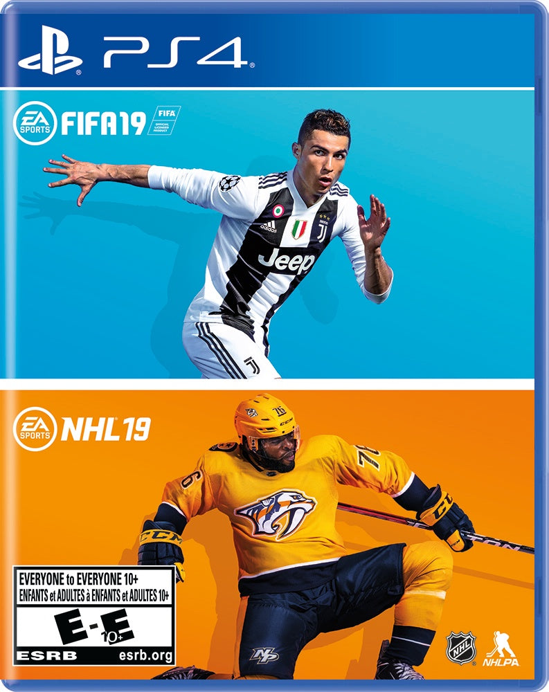 FIFA 19 & NHL 19 - PS4 (Pre-owned)