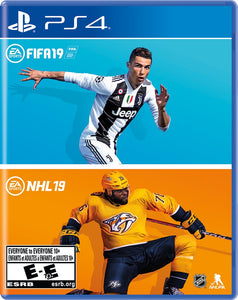 FIFA 19 & NHL 19 - PS4 (Pre-owned)