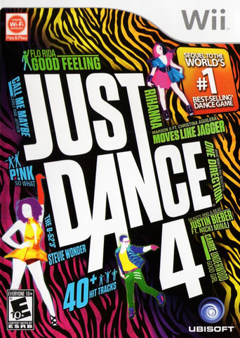 Just Dance 4 - Wii (Pre-owned)