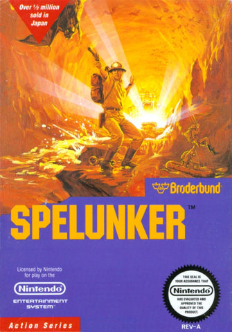 Spelunker - NES (Pre-owned)
