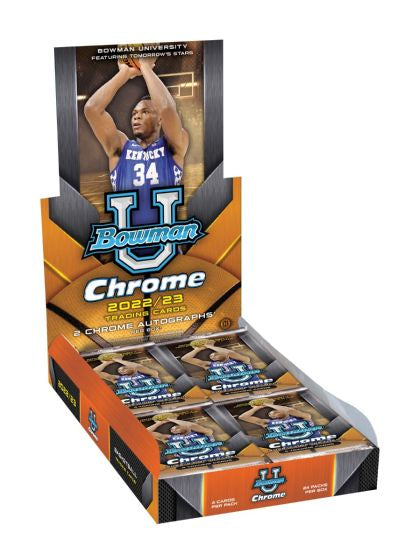 2022-23 Topps  Bowman University Chrome Basketball Hobby Box