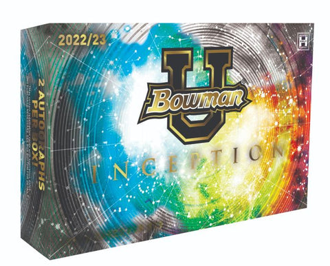 2022-23 Topps Bowman University Inception Hobby Box