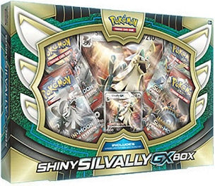 Pokemon Shiny Silvally GX Box