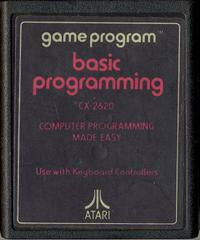 Basic Programming (Text Label) - Atari 2600 (Pre-owned)