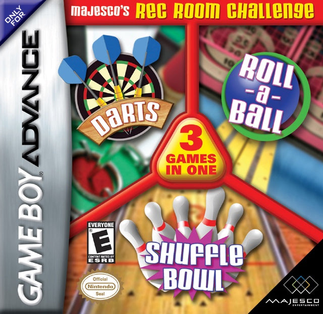 Majesco's Rec Room Challenge: 3 Games in One - GBA (Pre-owned)