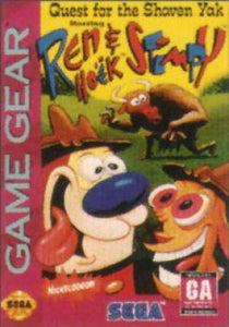 Quest for the Shaven Yak staring Ren and Stimpy  - Game Gear (Pre-owned)