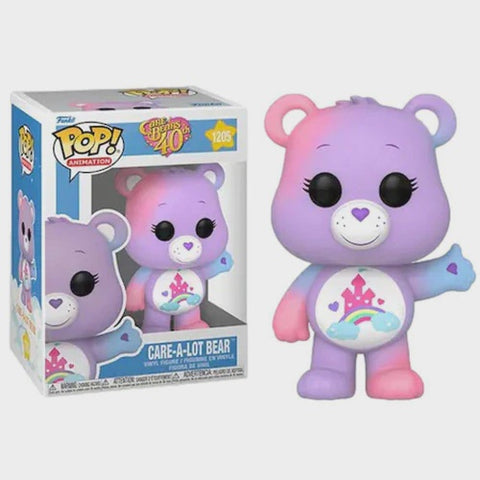 Funko POP! Animation: Care Bears 40th - Care-A-Lot Bear #1205 Vinyl Figure