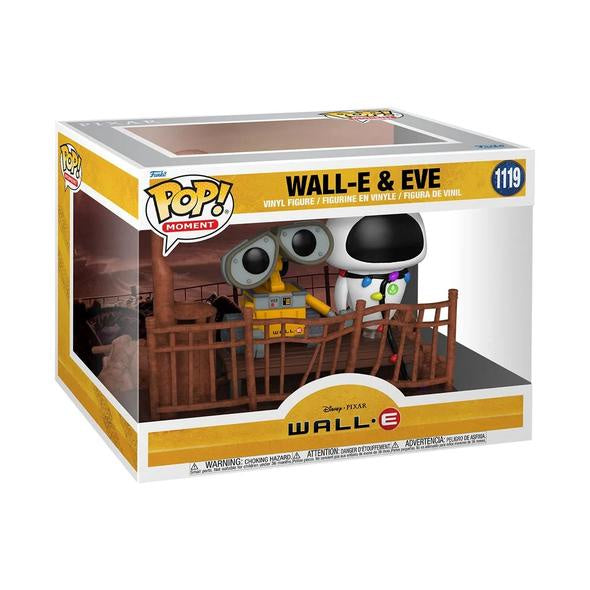 Funko POP! Wall-E: Wall-E & Eve - #1119 Vinyl Figure 2 Pack