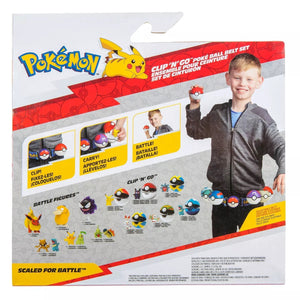 Pokémon Clip 'N' Go Poké Ball Belt Set