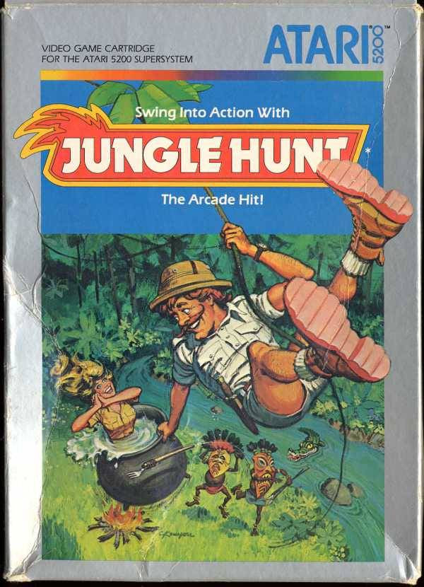 Jungle Hunt - Atari 5200 (Pre-owned)