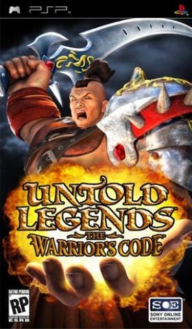 Untold Legends The Warrior's Code - PSP (Pre-owned)