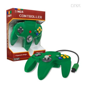 N64 Cirka Controller Green