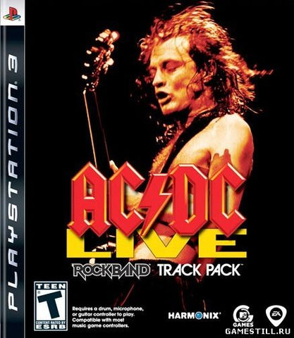 AC/DC Live Rock Band Track Pack - PS3 (Pre-owned)