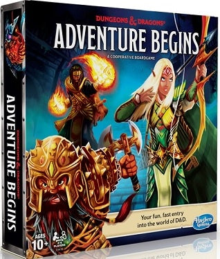 Dungeons & Dragons Adventure Begins Board Game