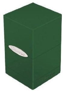 Ultra Pro Satin Tower Deck Box 100+ - Green