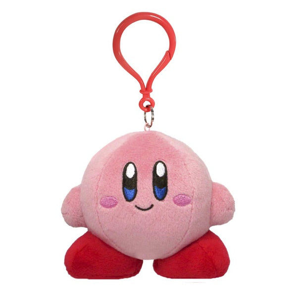 KIRBY STANDARD POSE 3.5" DANGLER PLUSH