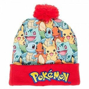 POKEMON - Sublimated Pom Beanie