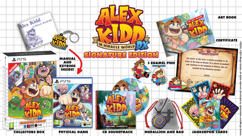 Alex Kidd in Miracle World DX: Signature Edition (PAL Import) - PS5