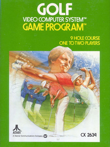 Golf - Atari 2600 (Pre-owned)