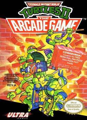 Teenage Mutant Ninja Turtles II: The Arcade Game - NES (Pre-owned)