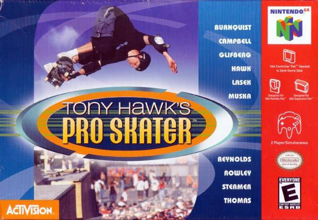 Tony Hawk's Pro Skater - N64 (Pre-owned)