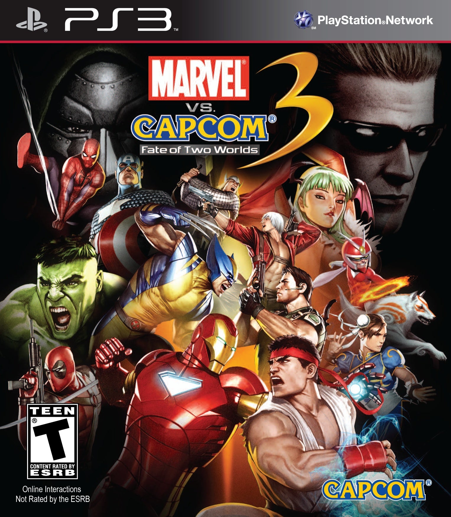 Marvel Vs. Capcom 3: Fate of Two Worlds - PS3 (Pre-owned)