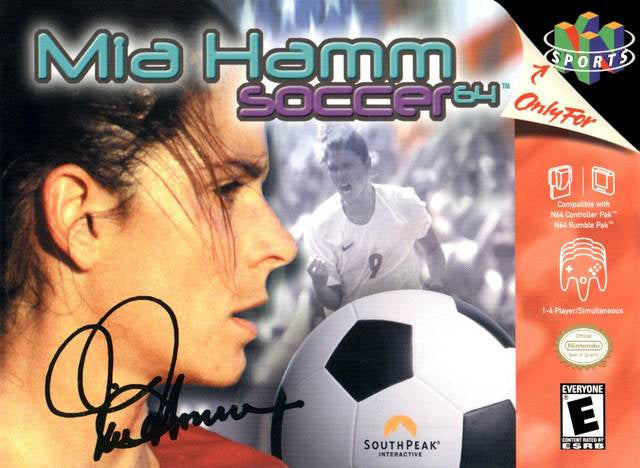 Mia Hamm Soccer - N64 (Pre-owned)