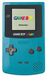 Gameboy Color System Console - Teal (New Screen Cover) - GBC (Pre-owned)