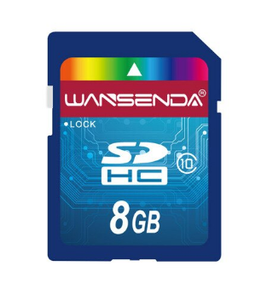 8GB SD Card 8 GB Digital Memory Card (Wansenda)