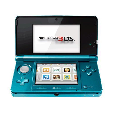 Nintendo 3DS Aqua Blue System Console