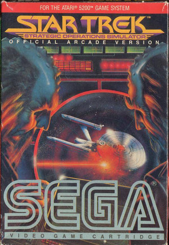 Star Trek: Strategic Operations Simulator - Atari 5200 (Pre-owned)
